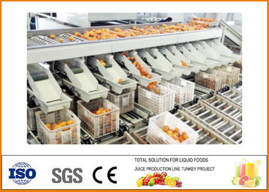 ประเทศจีน สายการผลิตน้ำส้มประหยัดพลังงานพร้อมหน้าจอสัมผัส PLC ISO9001 ผู้ผลิต