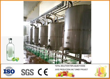ประเทศจีน 200T / ปีสายการผลิตอุปกรณ์การหมักไวน์พลัมสีเขียวอาหารเกรดการประมวลผล ผู้ผลิต